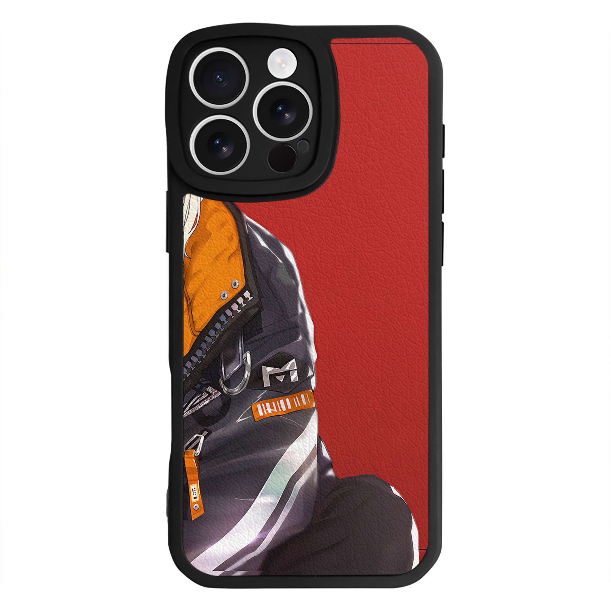 （画像用） ハイキュー!! Haikyu!! 【iPhone 16シリーズ対応】シリコンスマホケース（レザー調） 材質：シリコン